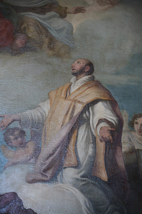 chiesa-del-suffraggio-di-rimini--quadro-con-particolare