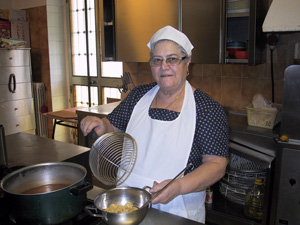 La signora della pasta fatta a mano