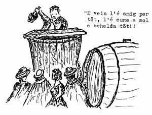 Sanzves: basta ad nun spalè!