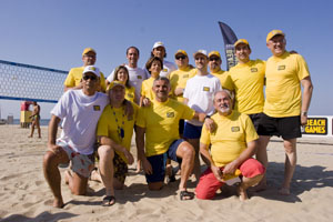 Una spiaggia a... cinque cerchi