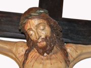 Il crocifisso ligneo è riapparso