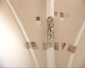 Gli affreschi riemersi dalla sacrestia