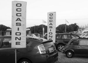 Si gonfiano le quattro ruote, ma...