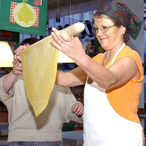 A scuola di mattarello da Giuliana