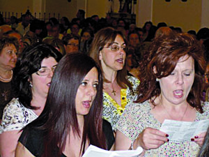 Il canto d’ingresso: Venite alla festa!