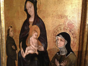 Chiara, il santino le sta stretto