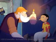 Pinocchio animato da buone intenzioni