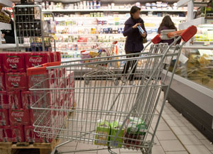 Calano i consumi, la tavola si sguarnisce