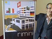 Rimini, un Gran Pavese di bandiere