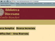 Catalogo consultabile on-line