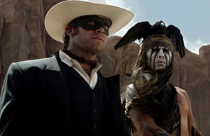 The Lone Ranger, il cowboy “vintage” cugino dei Pirati