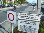 Limitazioni al traffico, si parte da martedì 1