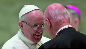 Col Papa, un abbraccio universale