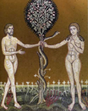 Cosa rappresenta il serpente nel Paradiso terrestre?