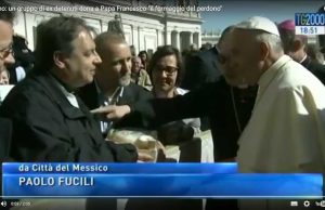 A Francesco il formaggio del perdono