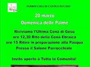 Verso Pasqua: cena ebraica a Castelvecchio