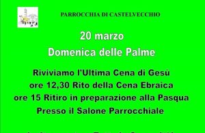 Verso Pasqua: cena ebraica a Castelvecchio