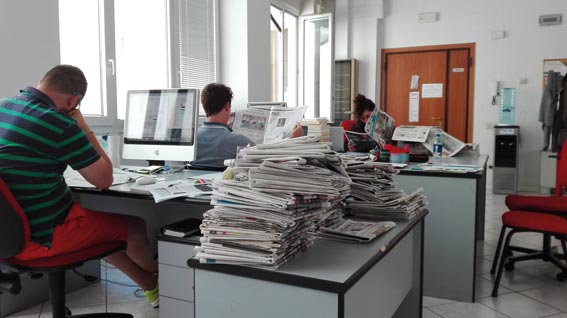 Giornali-in-redazione