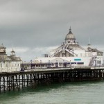 pier eastbourne seaside england