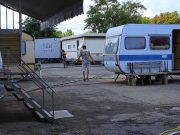 Una giornata nel campo di Via Islanda