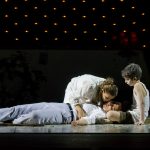 Romeo, il mezzosoprano Christina Campsall e Giulietta, il soprano Nina Solodovnikova ©Rocco Casaluci