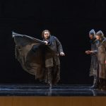 Una scena di Simon Boccanegra al Teatro Galli