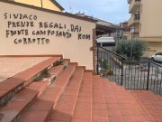 Scritte ingiuriose a Santarcangelo