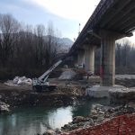 Ponte Verucchio lavori alveo