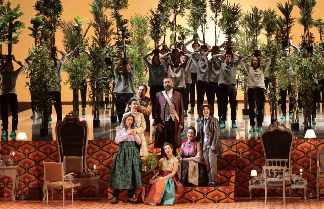 Serse di Haendel, una scena dello spettacolo © A.Anceschi