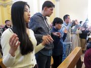 Il Vescovo a Montetauro con la comunità cinese