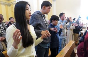 Il Vescovo a Montetauro con la comunità cinese