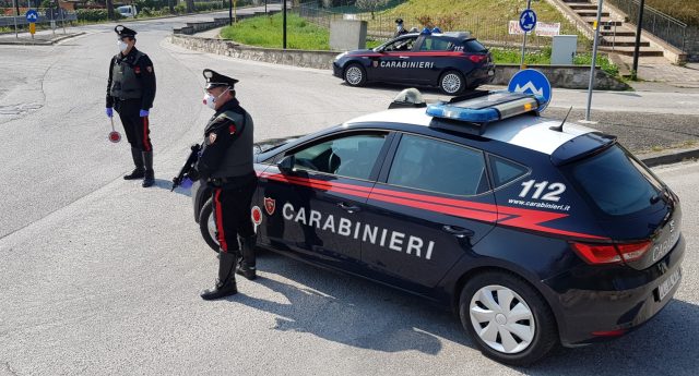 Carabinieri Novafeltria - servizi anti -covid 19