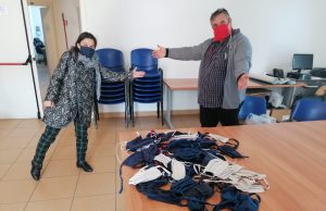 Dal Cantiere mascherine gratis alla Caritas