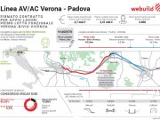 Ferrovie, alta velocità Verona-Padova, al via lavori per 2,5 mld