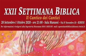 Una Settimana (Biblica) con Il Cantico dei Cantici