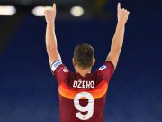 Pokerissimo della Roma contro il Benevento, doppietta di Dzeko