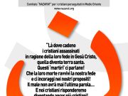 Appello all’Umano, la piazza venerdì 20 novembre è virtuale