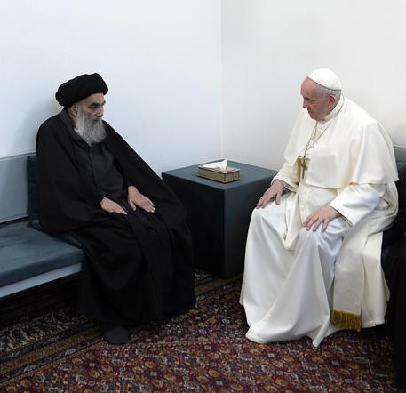 Pope Francis first visit to Iraq papa in iraq incontro storico