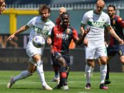 Sassuolo prosegue il sogno Europa, 2-1 in casa Genoa