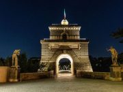Roma, nuova illuminazione per la Torretta Valadier di Ponte Milvio