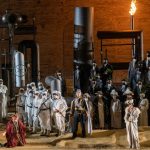 Aida, una scena dello spettacolo - Ph Tabocchini Zanconi