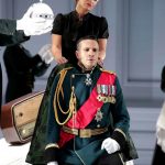 Il soprano Salome Jicia (Matilde) e il tenore Sergey Romanovsky (Leicester) – Ph Studio Amati Bacciardi