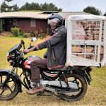 casa del pane di paola - trasporto con moto