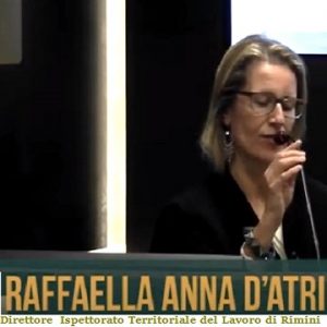 d.ssa Raffaella Anna D'Atri - Rimini ispettorato del lavoro