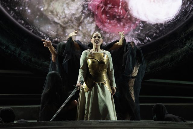 Il soprano Nino Machaidze (Giovanna) - Ph Fabrizio Sansoni