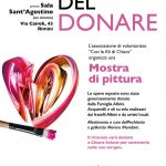 con le ali di chiara, art mostra e solidarietà
