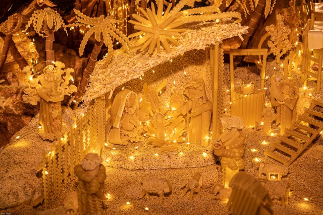 presepe di pasta di Bordonchio