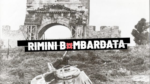 Rimini Bombardata - arco d'augusto
