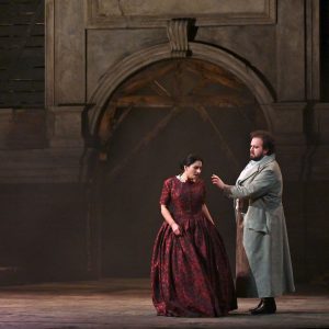Il soprano Carmela Remigio (Adalgisa) e il tenore Stefan Pop (Pollione) - Ph Roberto Ricci