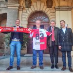 Pietro Migani tifoso Biancorossi residenza comunale